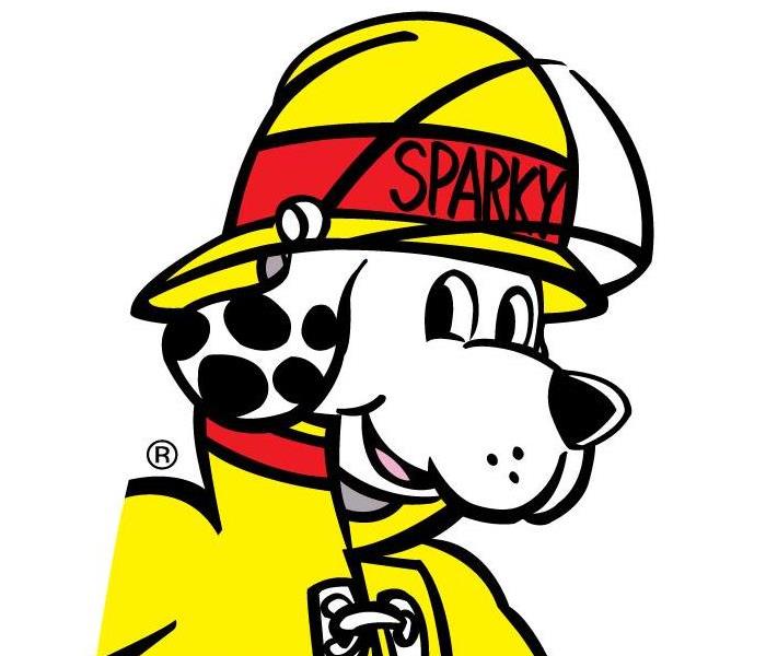 Sparky the Firefighter Dog
